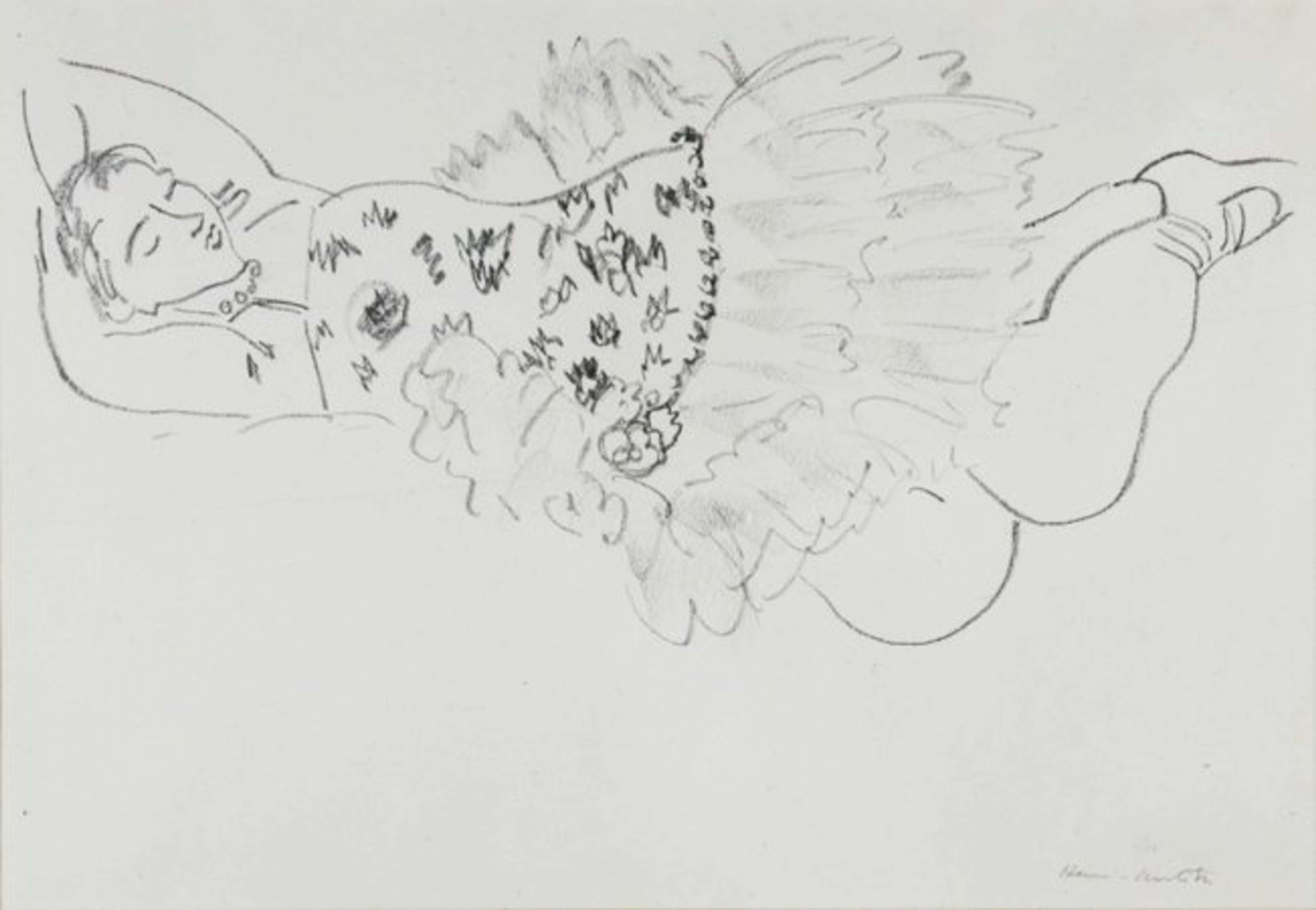 Danseuse Endormie - undefined by Henri Matisse 1926 - MyArtBroker