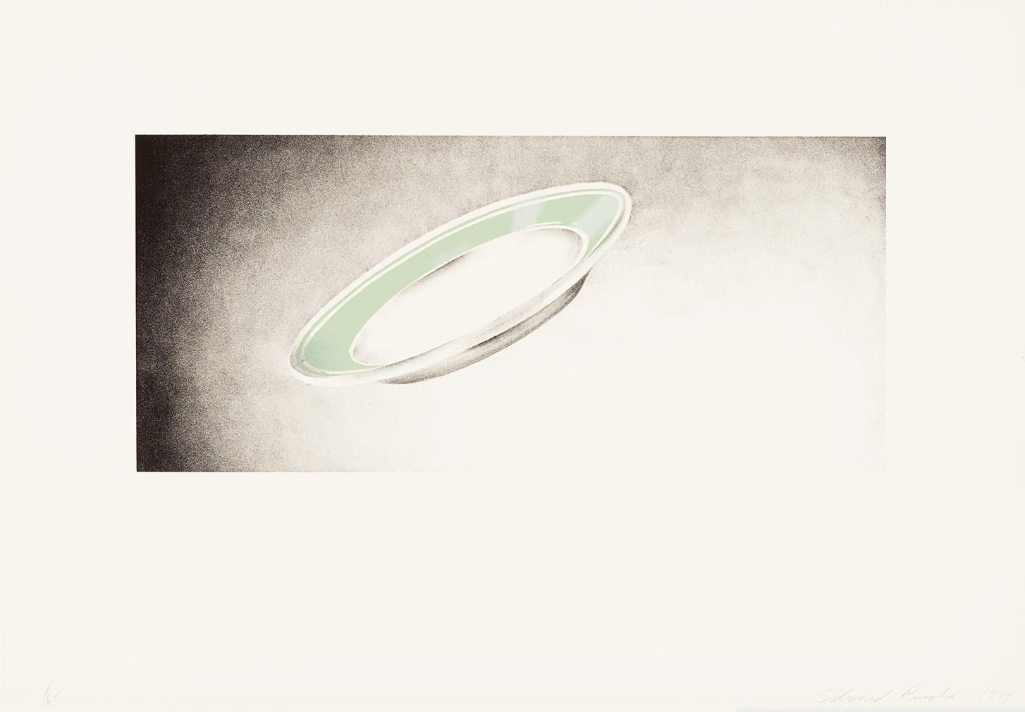Ed Ruscha 'Sweet Taters' Artist Plate Project 2021, Artware