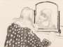 David Hockney: Ann Combing Her Hair - Signed Print