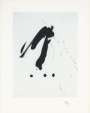 Robert Motherwell: Blue Gesture - Signed Print