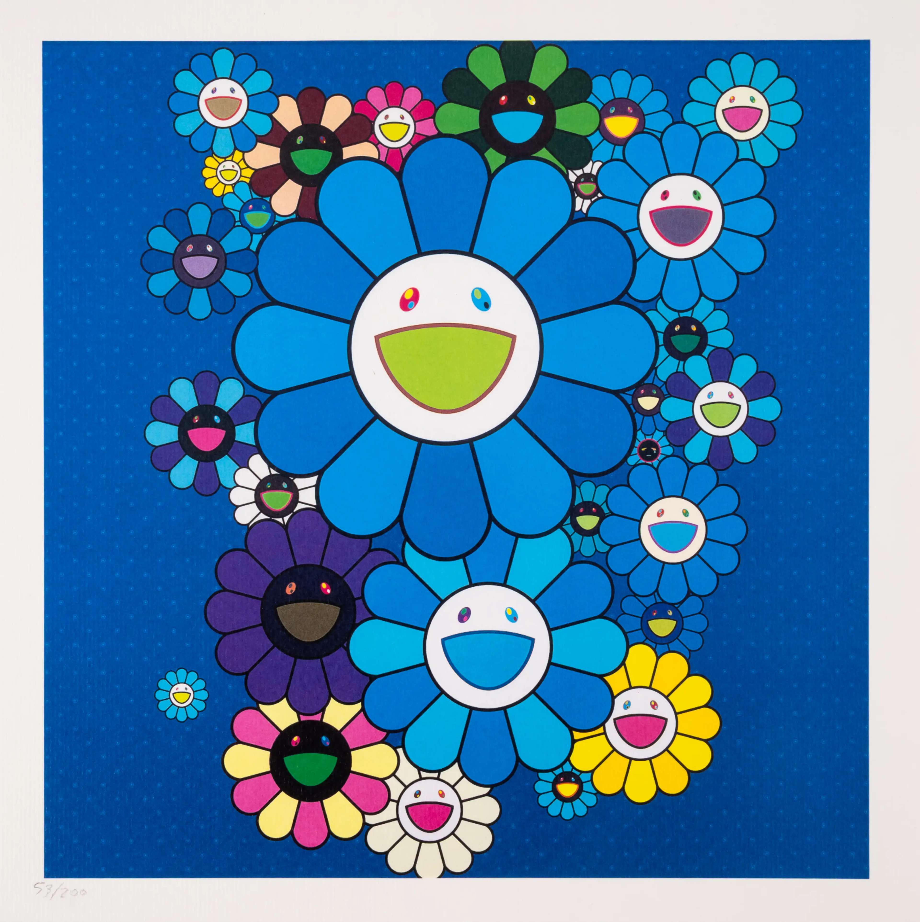 Blue Velvet And Rose Velvet - Signed Print by KAWS 2020 - MyArtBroker