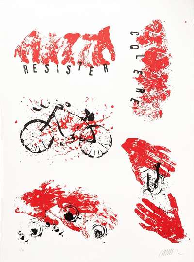 Résister Colère, 2001 - Signed Print by Arman 2001 - MyArtBroker