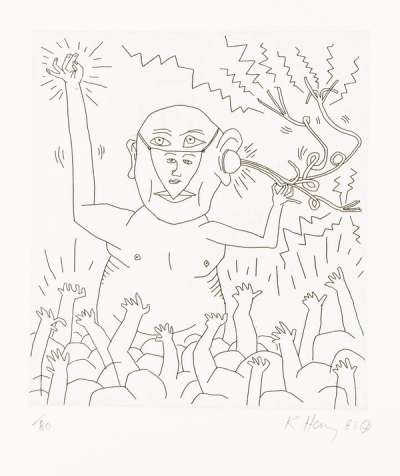 Keith Haring: The Valley Page 11 - Signed Print