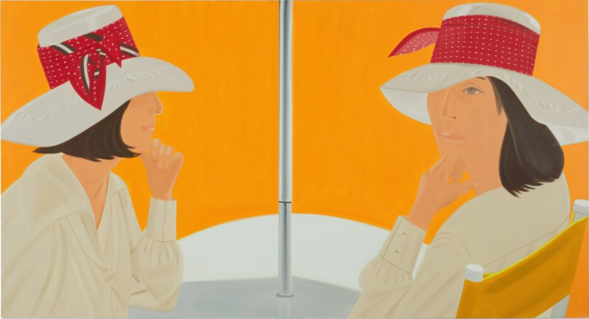 The Red Band by Alex Katz 