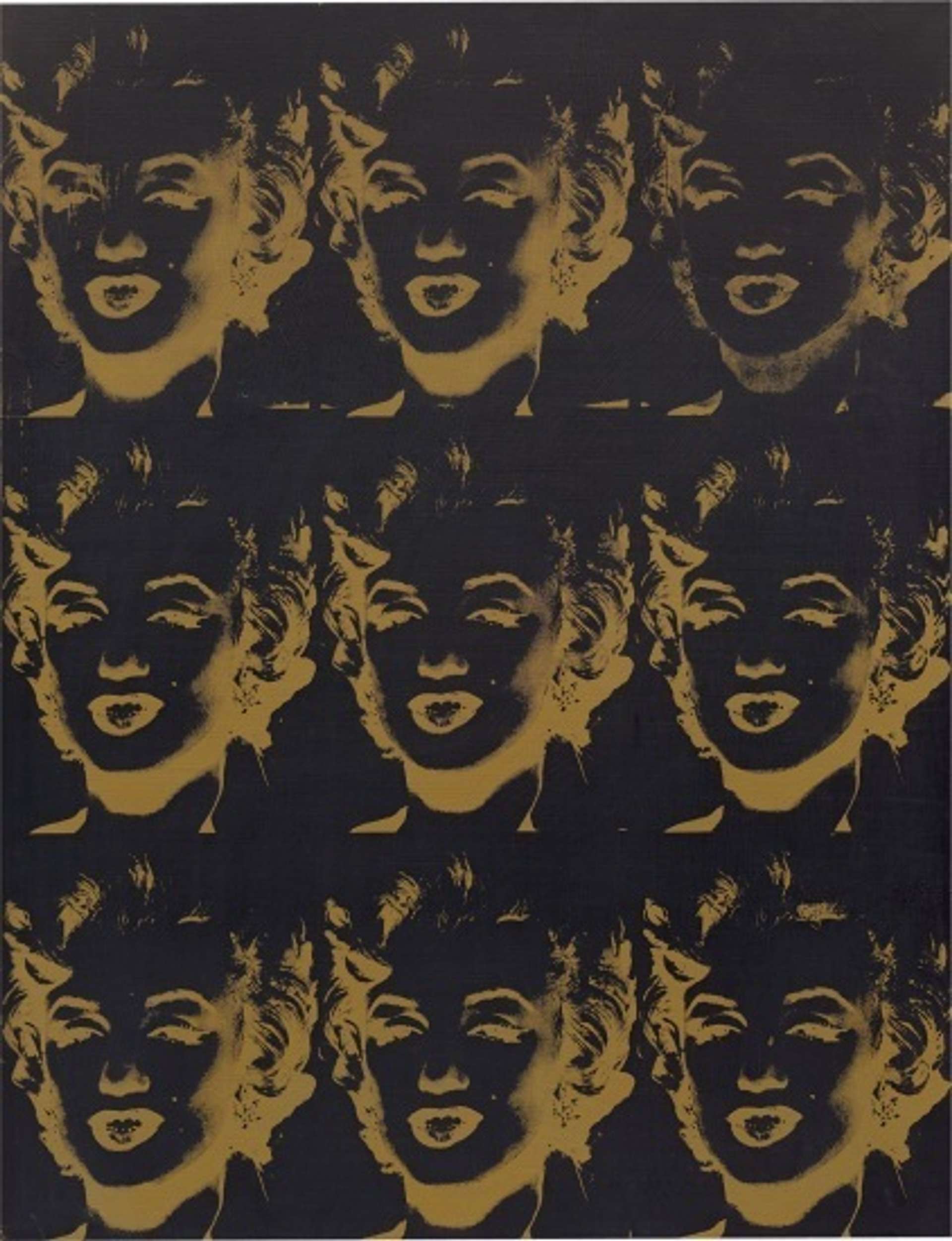 Forty-Five Gold Marilyns by Andy Warhol - MyArtBroker