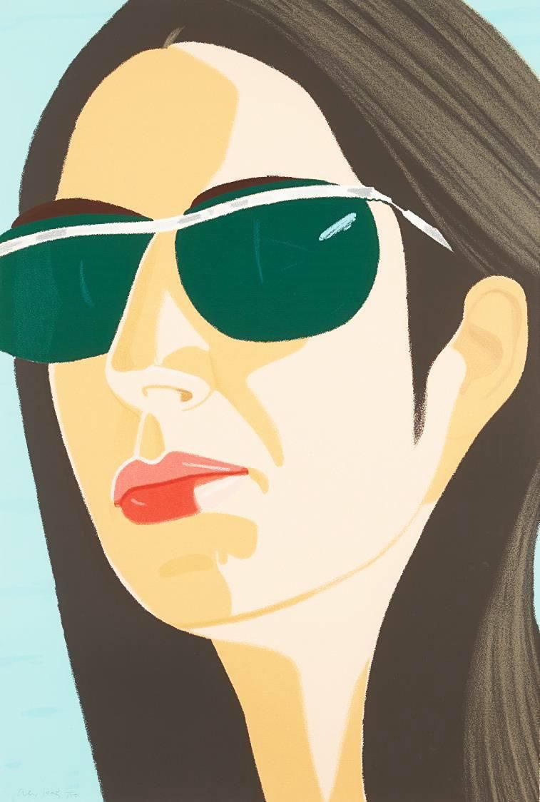 Alex Katz Ada With Sunglasses (Signed Print) 1990 | MyArtBroker