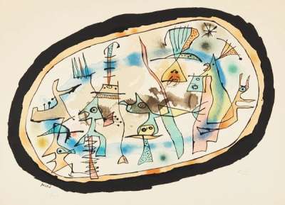 La Naissance Du Jour - Signed Print by Joan Miró 1957 - MyArtBroker