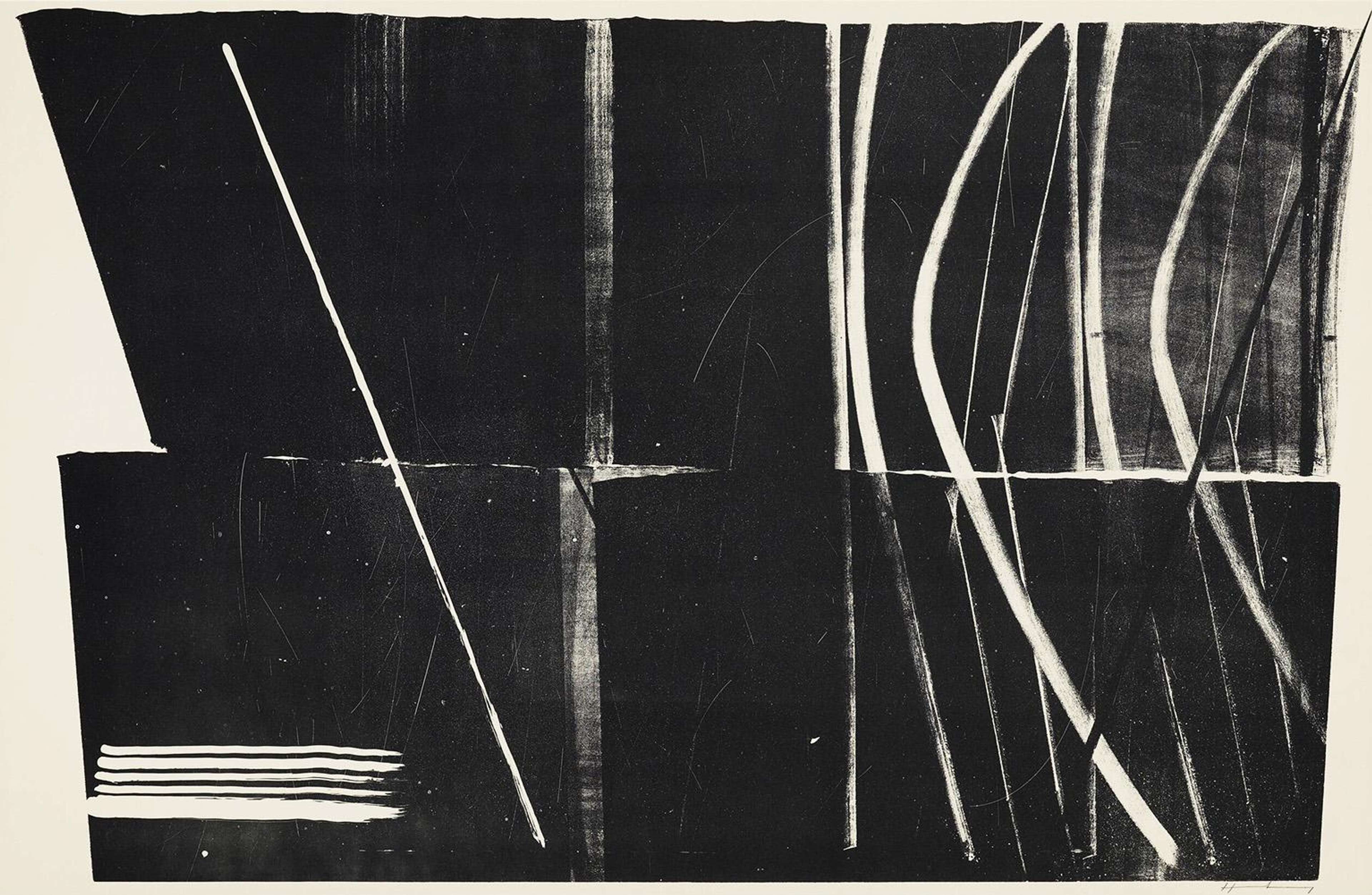 Farandole 7 - Signed Print by Hans Hartung 1971 - MyArtBroker