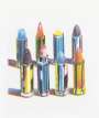 Wayne Thiebaud: Eight Lipsticks - Signed Print