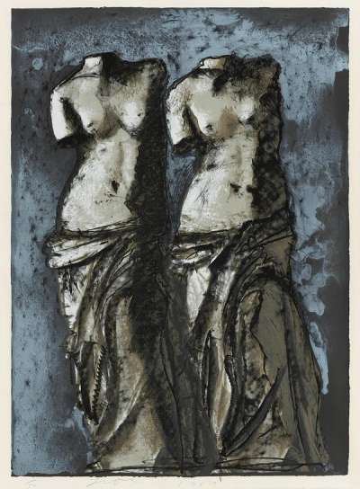 Double Venus In The Sky At Night - Signed Print by Jim Dine 1984 - MyArtBroker