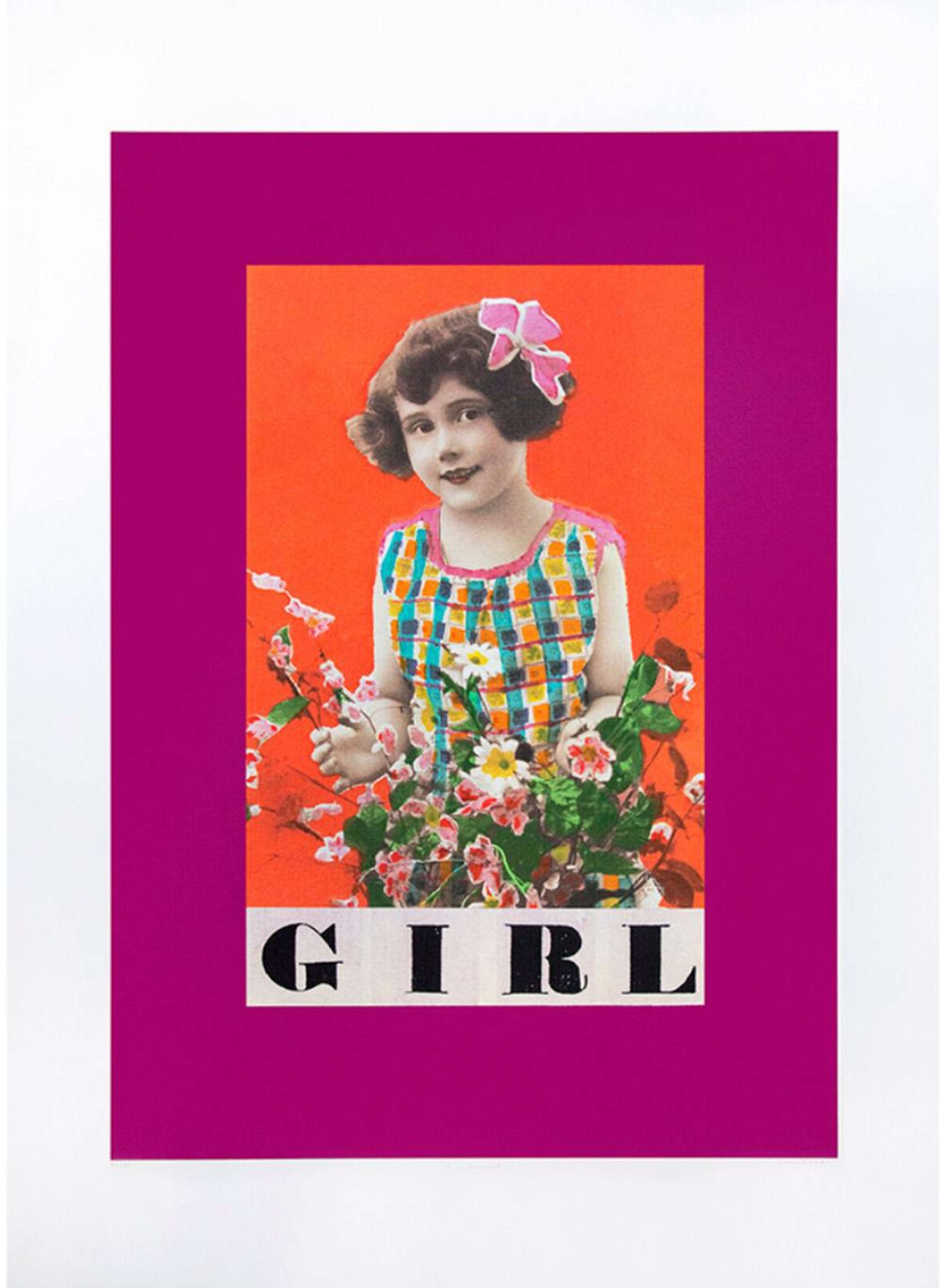 G Is For Girl - Signed Print by Peter Blake 1991 - MyArtBroker