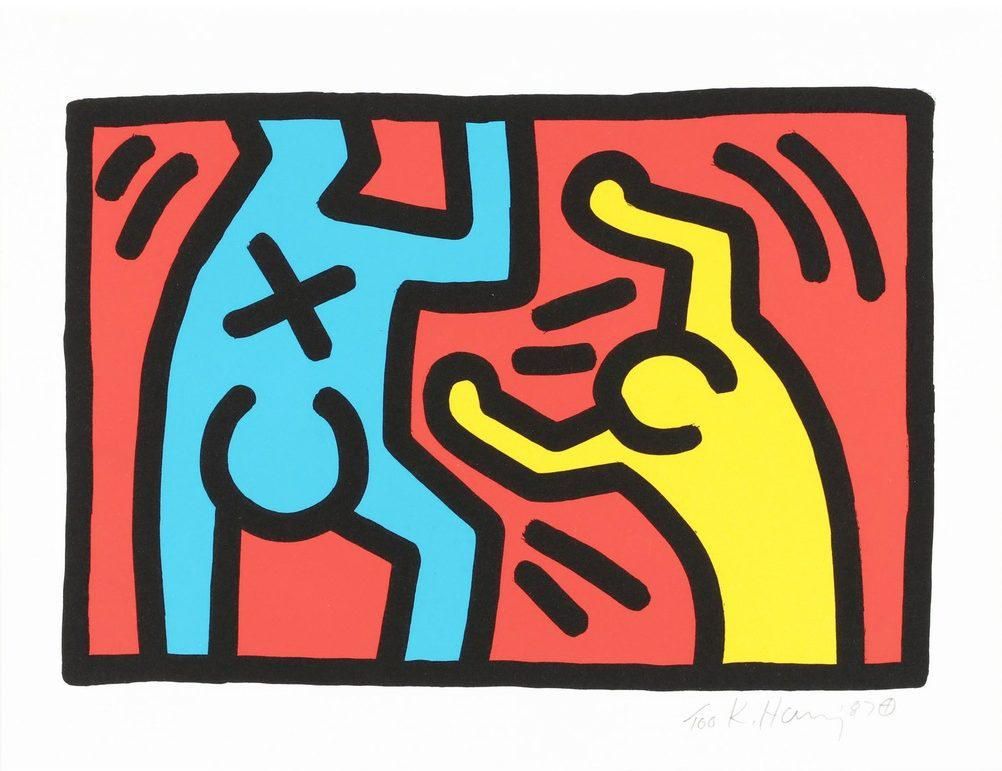 Keith Haring Untitled 1987 (Signed Print) 1987