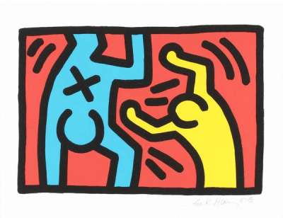 Keith Haring: Untitled 1987 - Signed Print