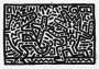 Keith Haring: Plate VI, Untitled 1 - 6 - Signed Print