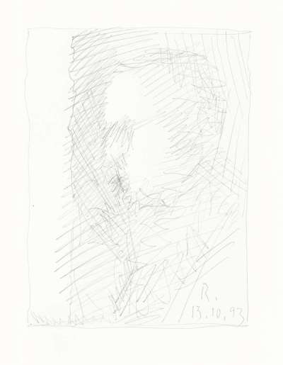 Gerhard Richter: Self Portrait - Unsigned Mixed Media