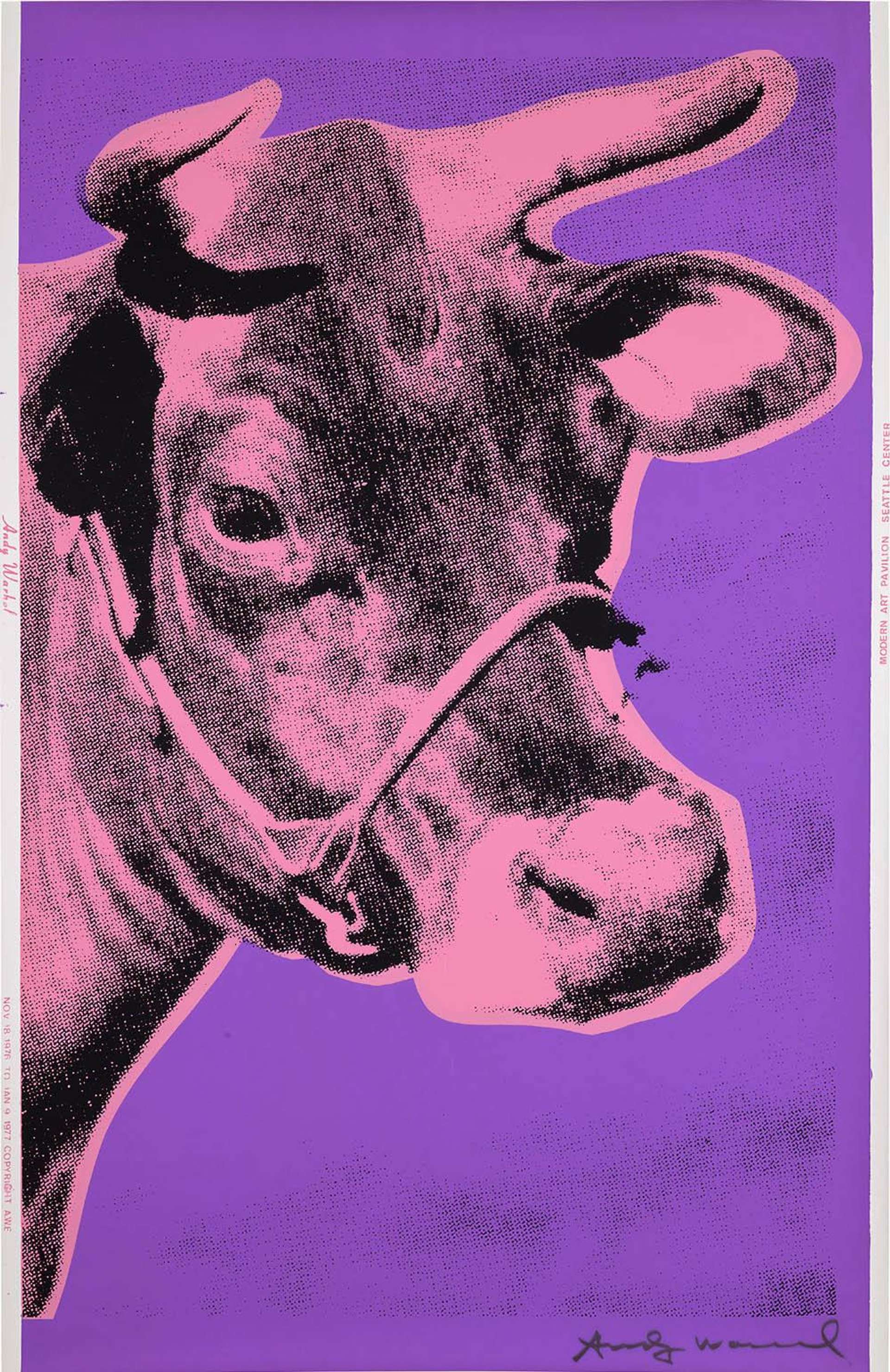 Cow (F. & S. II.12A) - Signed Print by Andy Warhol 1976 - MyArtBroker