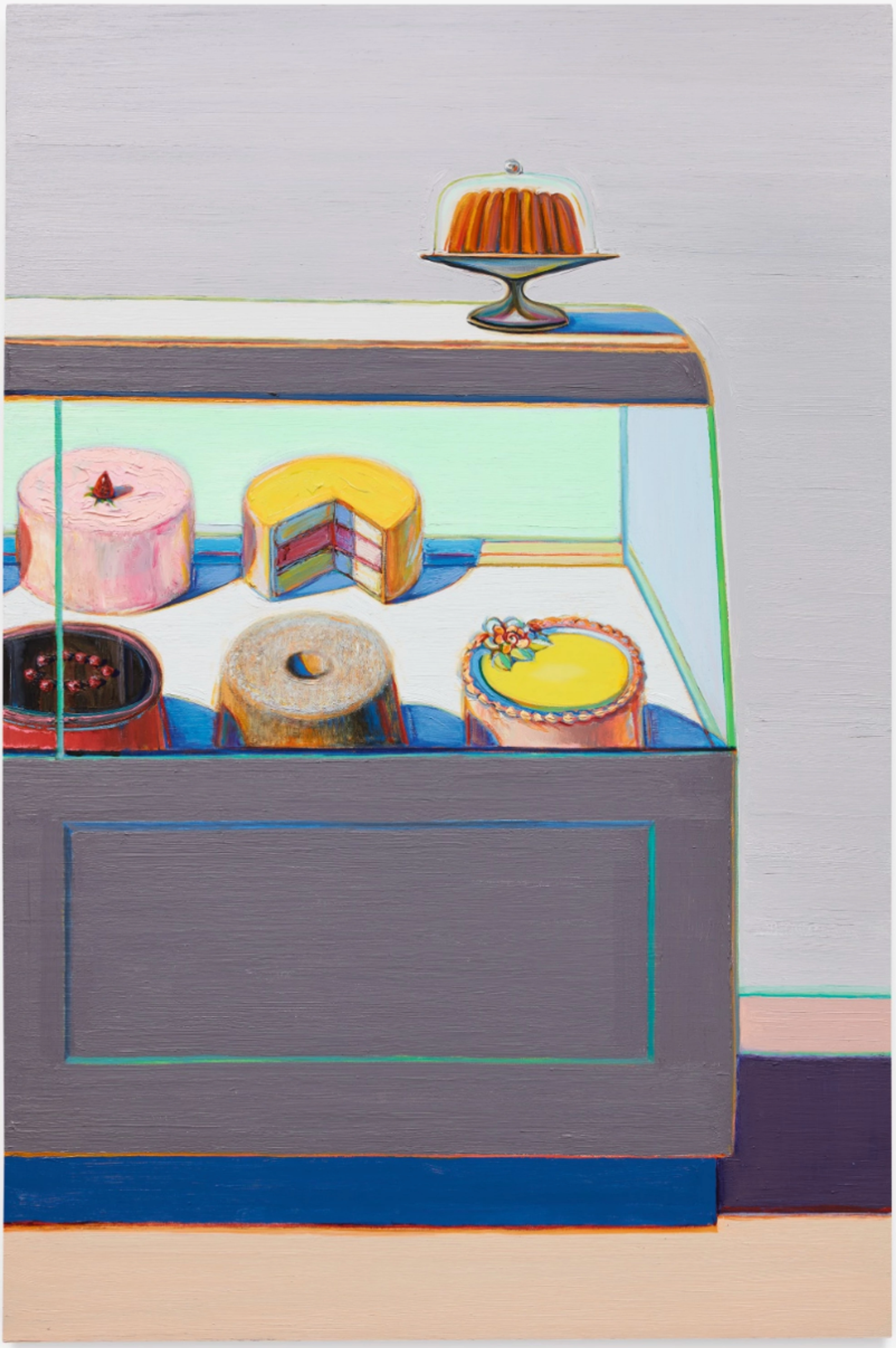 Encassed Cakes by Wayne Thiebaud - Sotheby's 