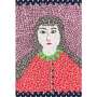 Yayoi Kusama: Self-portrait, Kusama 9 - Signed Print