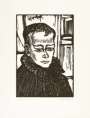 Erich Heckel: Portrait - Signed Print