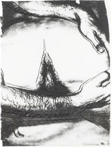 Sex Parts (F. & S. II.173) Signed Print by Andy Warhol