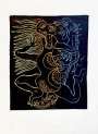 Robert Combas: L'Homme Dragon - Signed Print