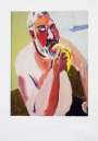 Chantal Joffe: Dan Eating A Banana - Signed Print