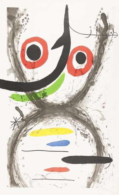 Joan Miró: Prise À L’Hameçon - Signed Print