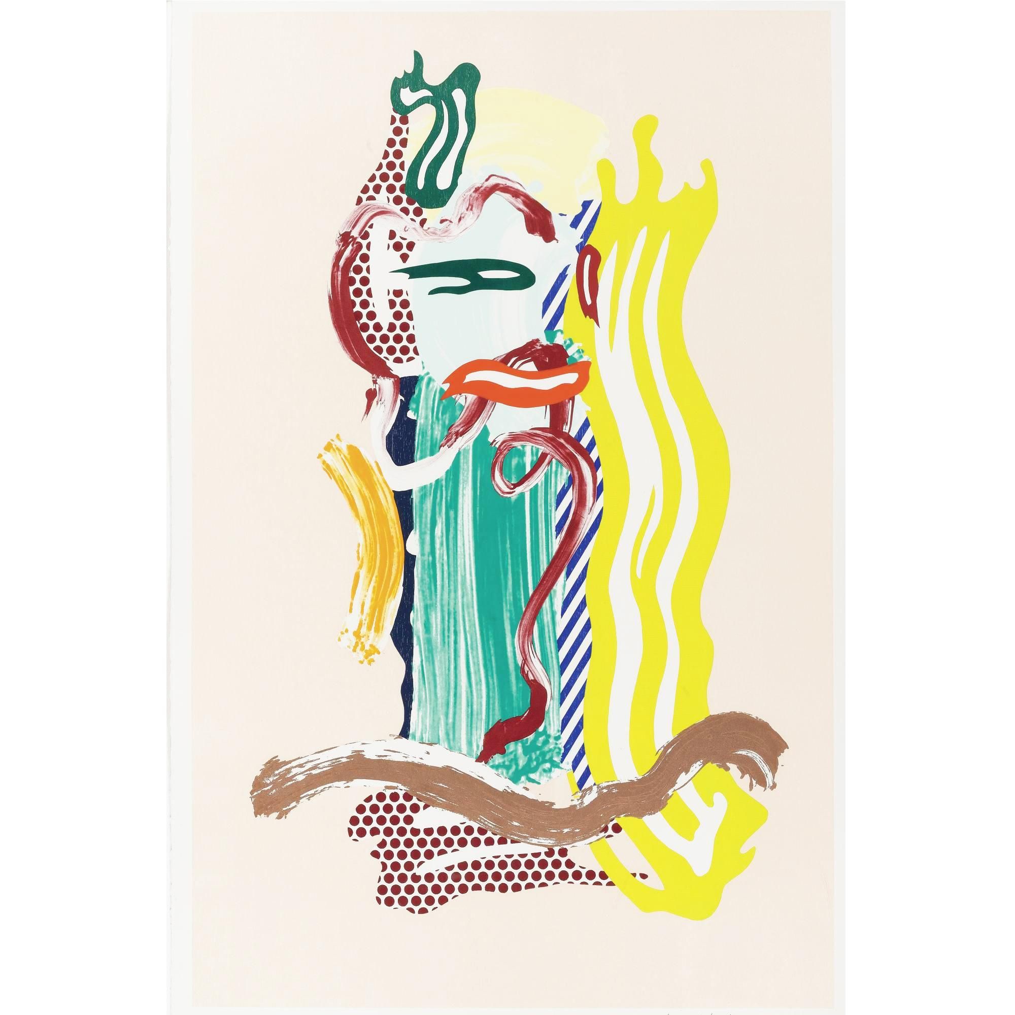 最終大幅値下げ・希少Roy Lichtenstein・サイン入りシルクスクリーン Roy Lichtenstein Mirror (Signed Print) 1972 | For Sale