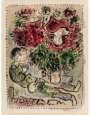 Marc Chagall: Le Bouquet Du Peintre - Signed Print