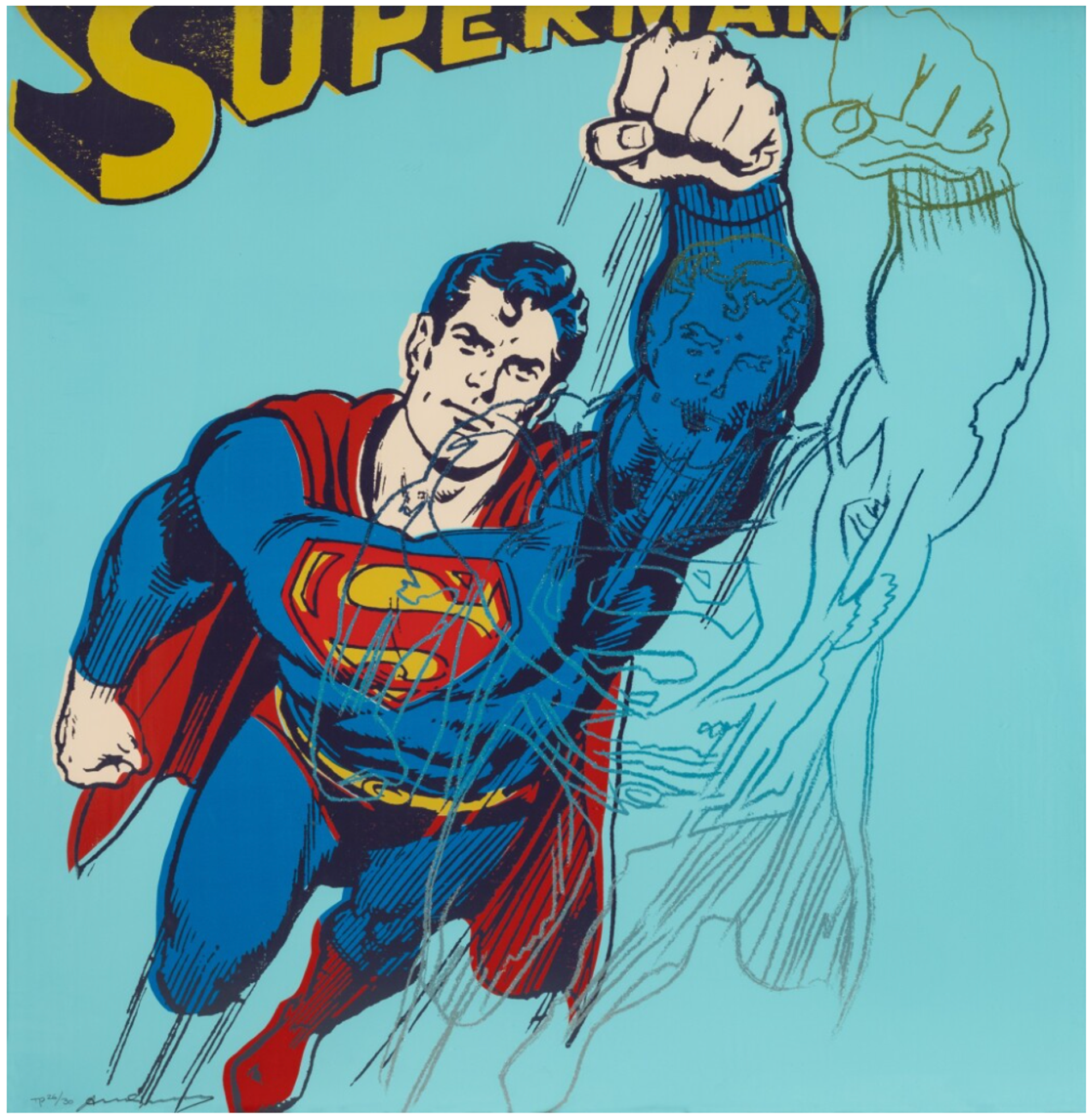 Superman (TP) (F. & S. II.260) by Andy Warhol - MyArtBroker 