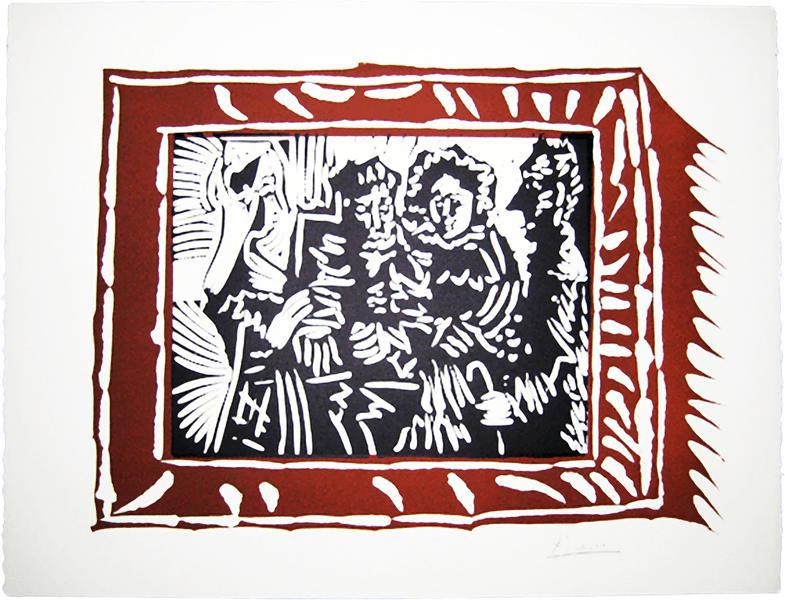 Pablo Picasso Faune Dévoilant Une Femme (Signed Print) 1939