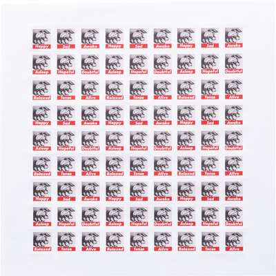 Untitled (Stamps) - Signed Print by Barbara Kruger 1990 - MyArtBroker