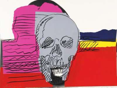 Andy Warhol: Skull (F. & S. II.159) - Signed Print