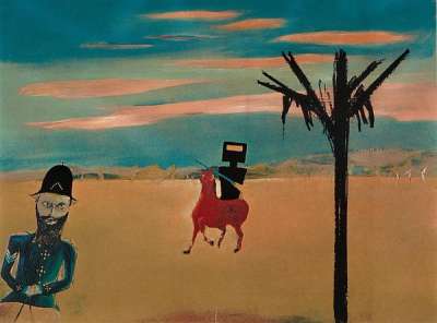 The Encounter - Signed Print by Sidney Nolan 1978 - MyArtBroker