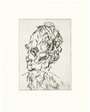 Frank Auerbach: William Feaver - Signed Print