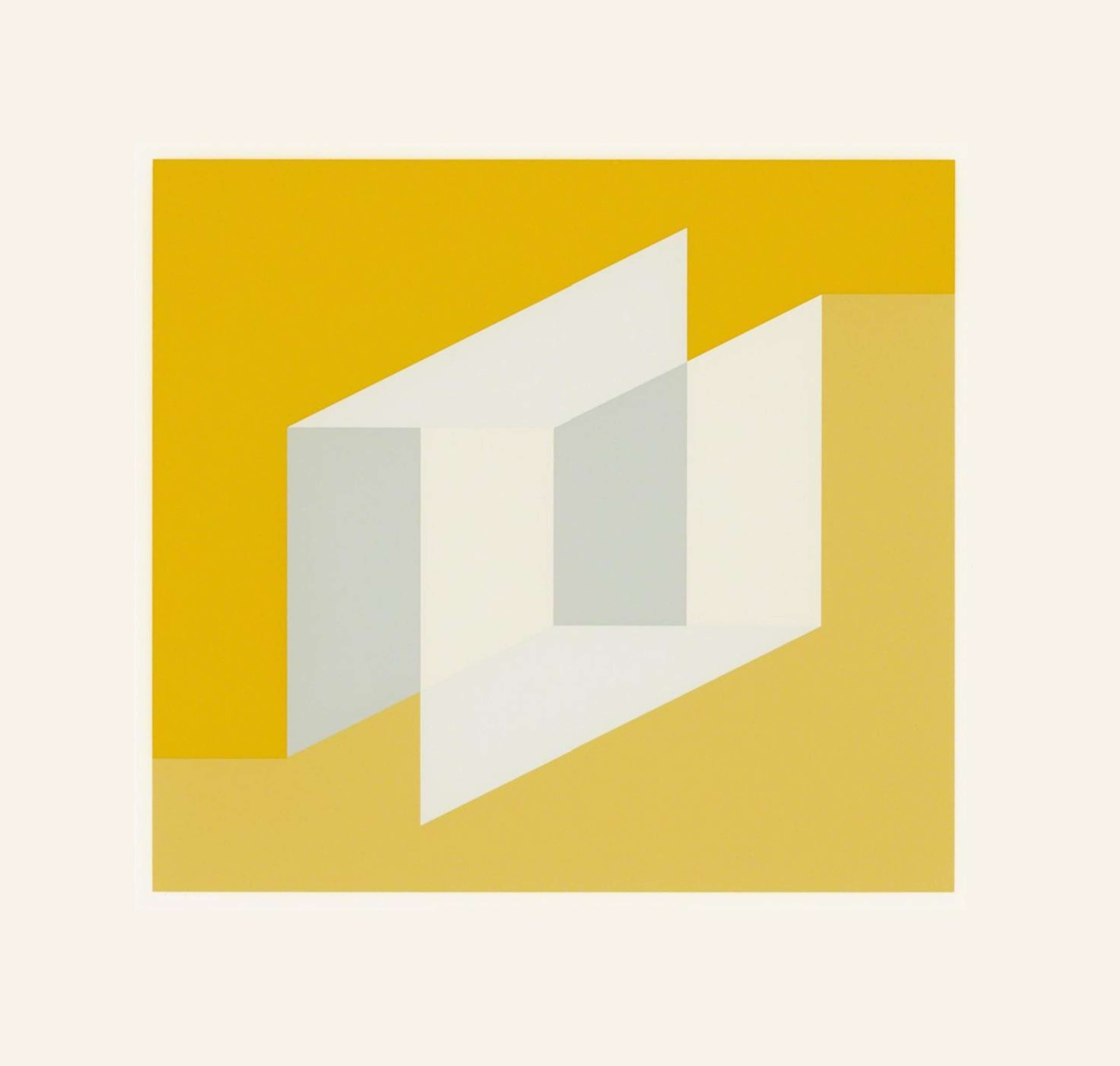 Never Before f - Signed Print by Josef Albers 1976 - MyArtBroker