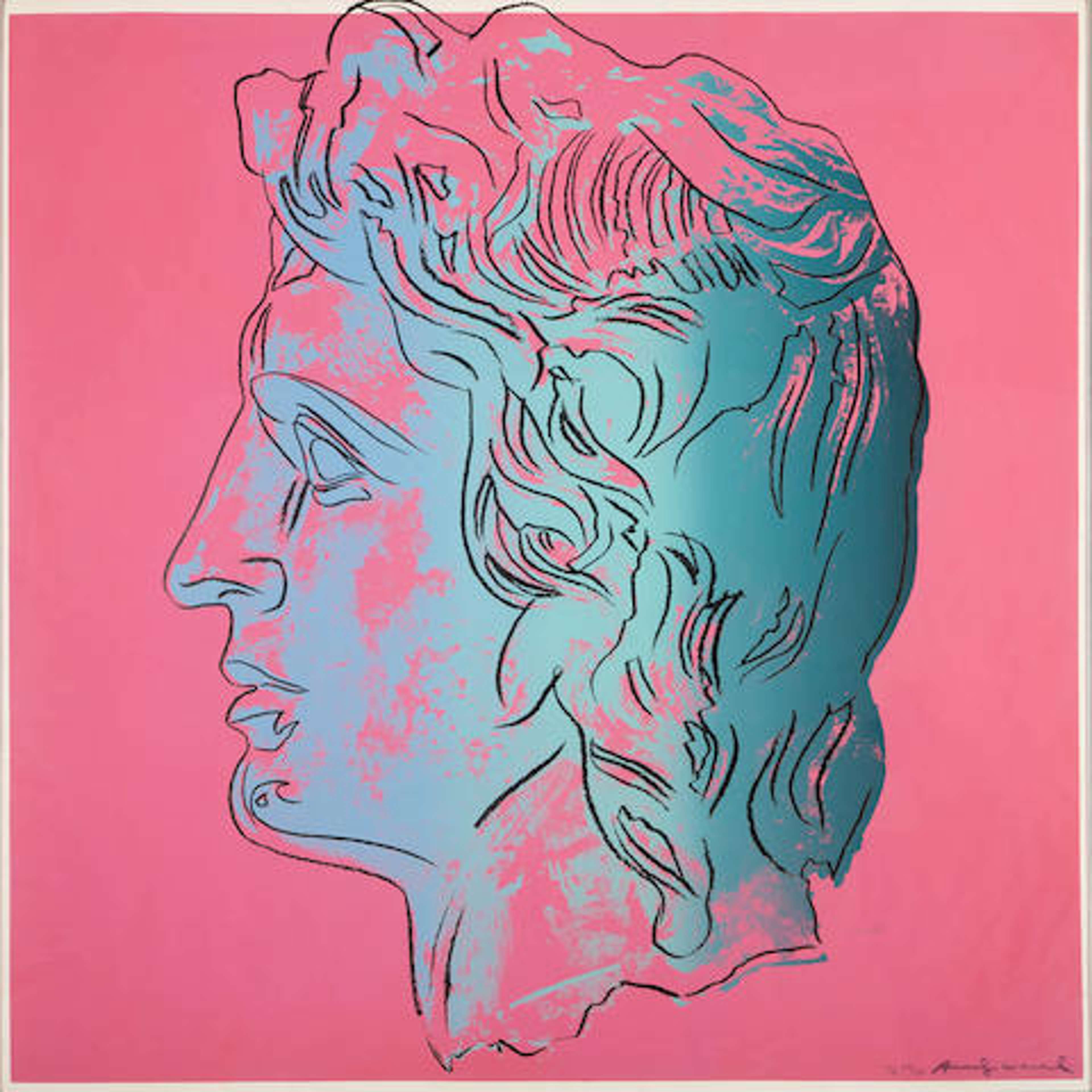 Alexander The Great by Andy Warhol