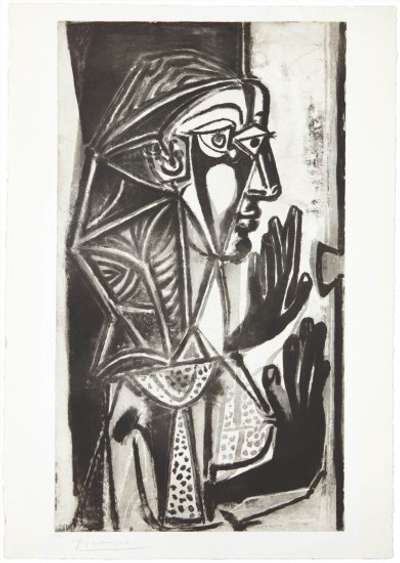 La Femme À La Fenêtre - Signed Print by Pablo Picasso 1964 - MyArtBroker