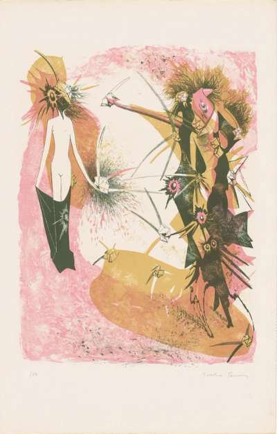 Second Peril - Signed Print by Dorothea Tanning 1950 - MyArtBroker