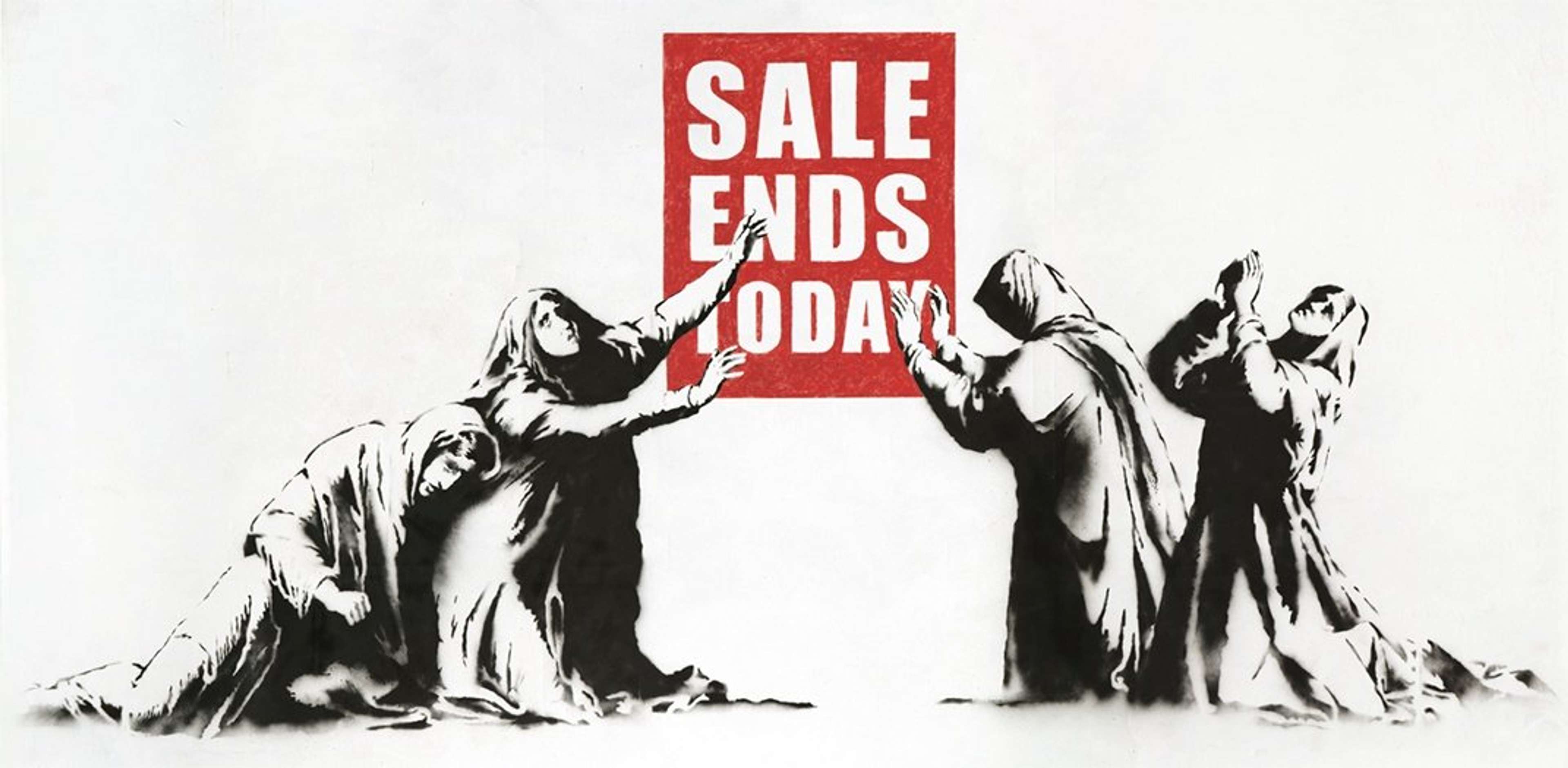 Sale Ends Today by Banksy