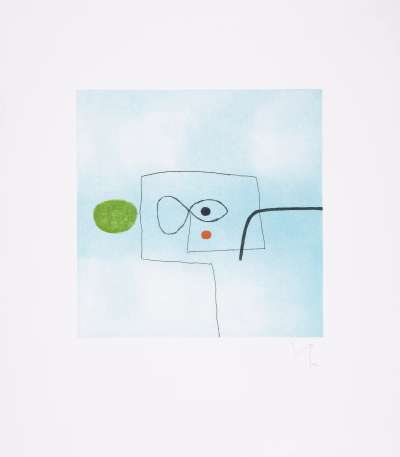 Images On The Wall F - Signed Print by Victor Pasmore 1992 - MyArtBroker