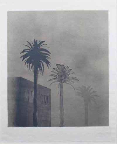 Dark Mist - Signed Print by David Hockney 1973 - MyArtBroker