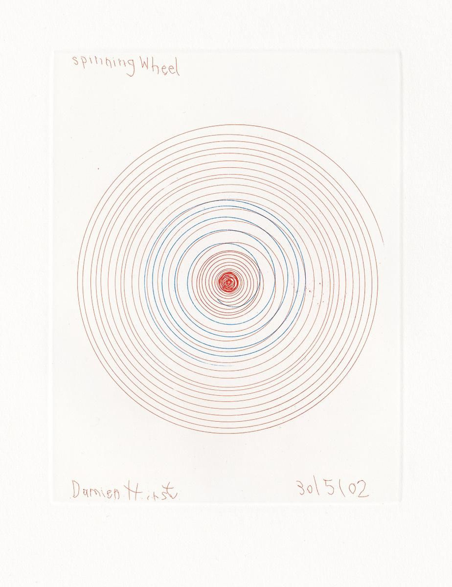 Damien Hirst Spinning Wheel (Signed Print) 2002 | MyArtBroker
