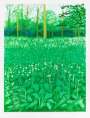 David Hockney: The Arrival Of Spring In Woldgate East Yorkshire 6th May 2011 - Signed Print