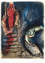 Marc Chagall: Assuérus Chasse Vasthi - Signed Print