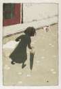 Pierre Bonnard: La Petite Blanchisseuse - Signed Print