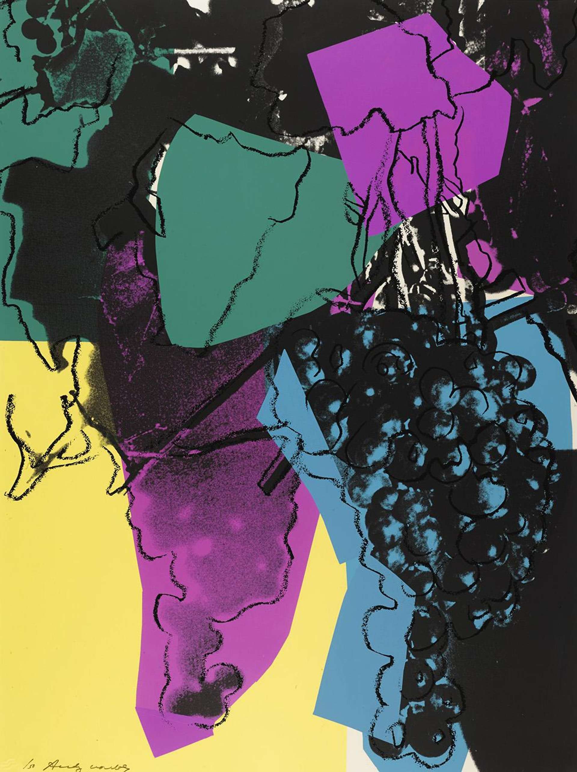 Grapes (F. & S. II.195) - Signed Print by Andy Warhol 1979 - MyArtBroker