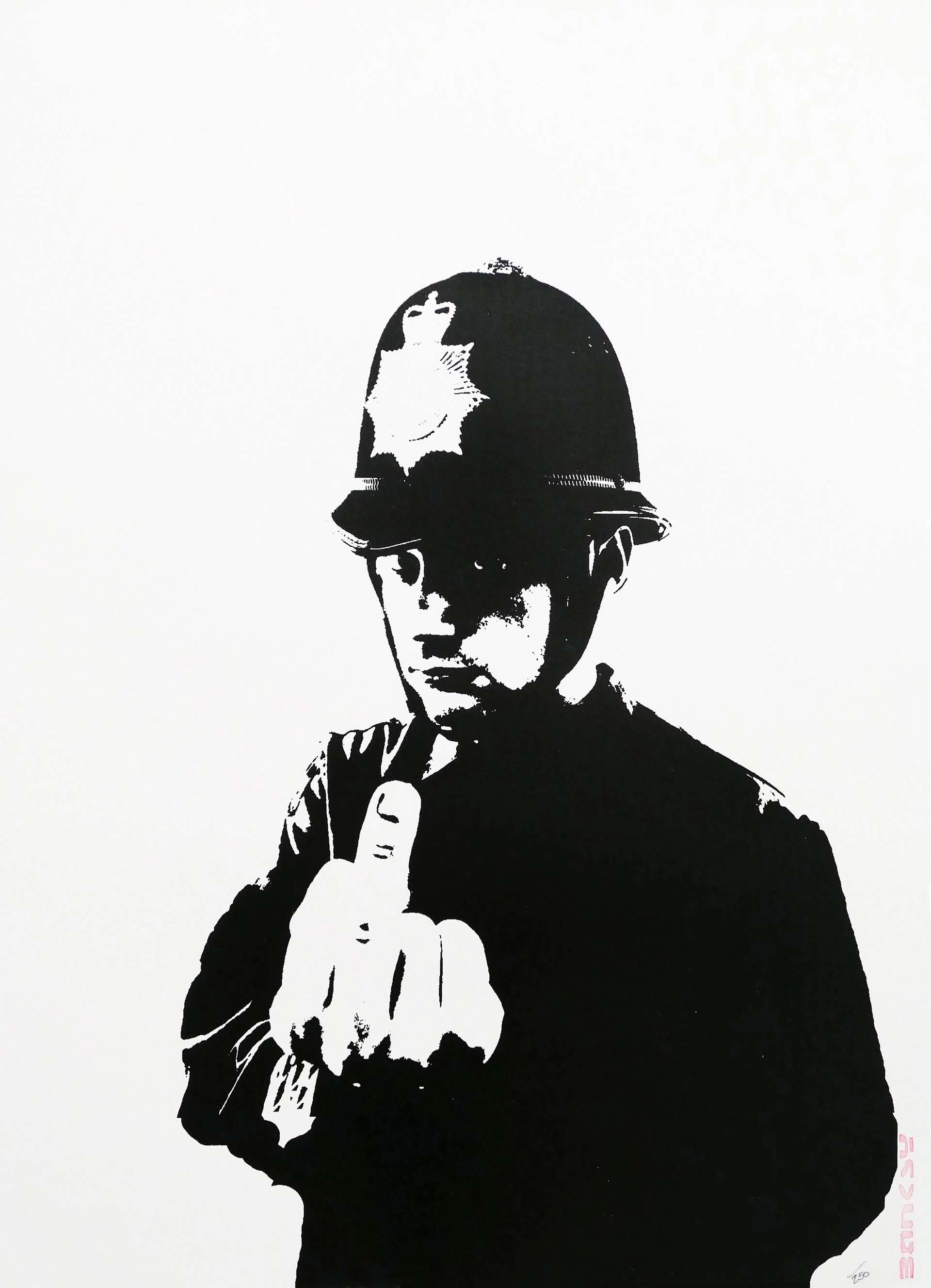 Rude Copper by Banksy - MyArtBroker