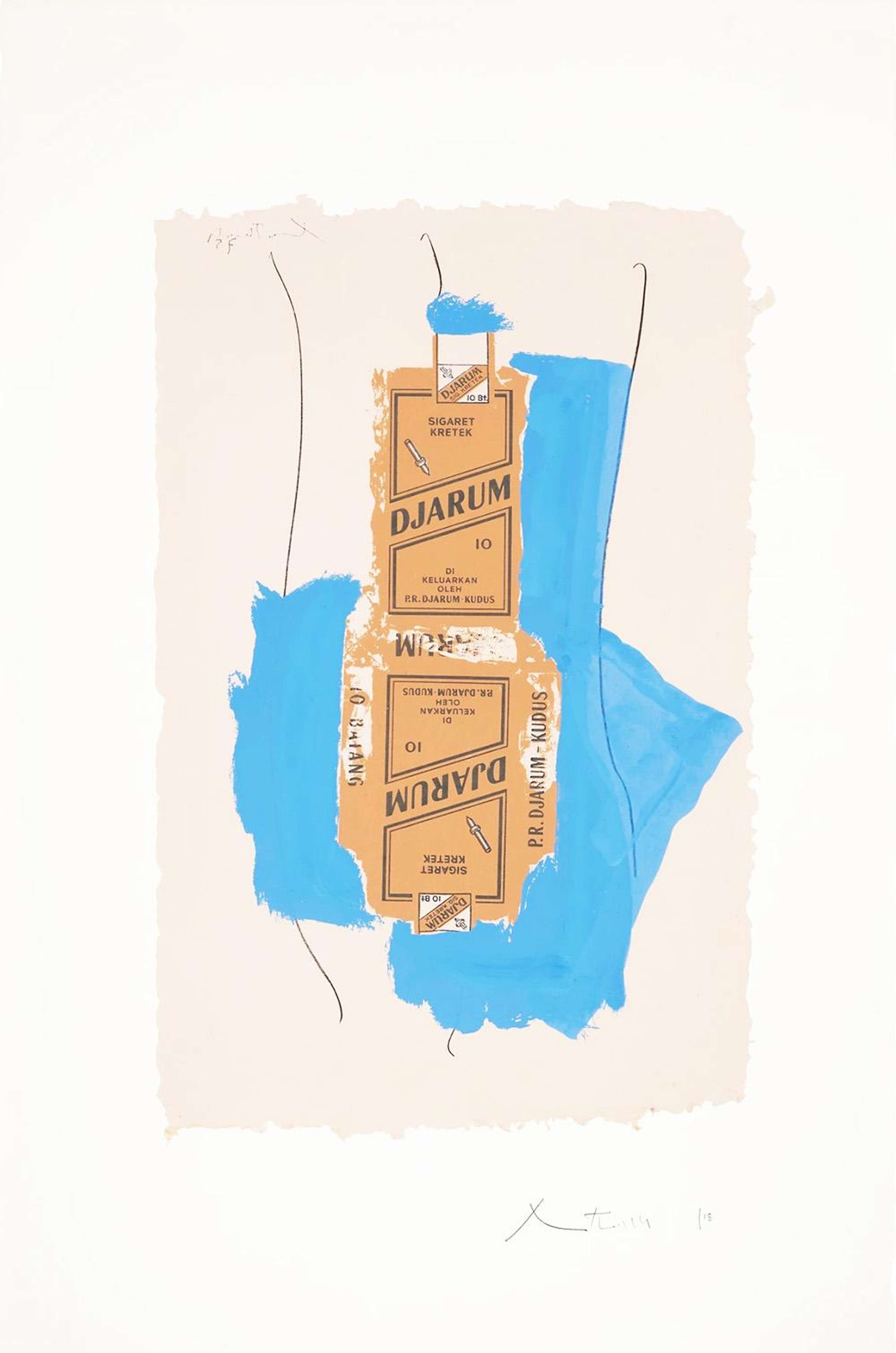 Djarum - Signed Print by Robert Motherwell 1975 - MyArtBroker