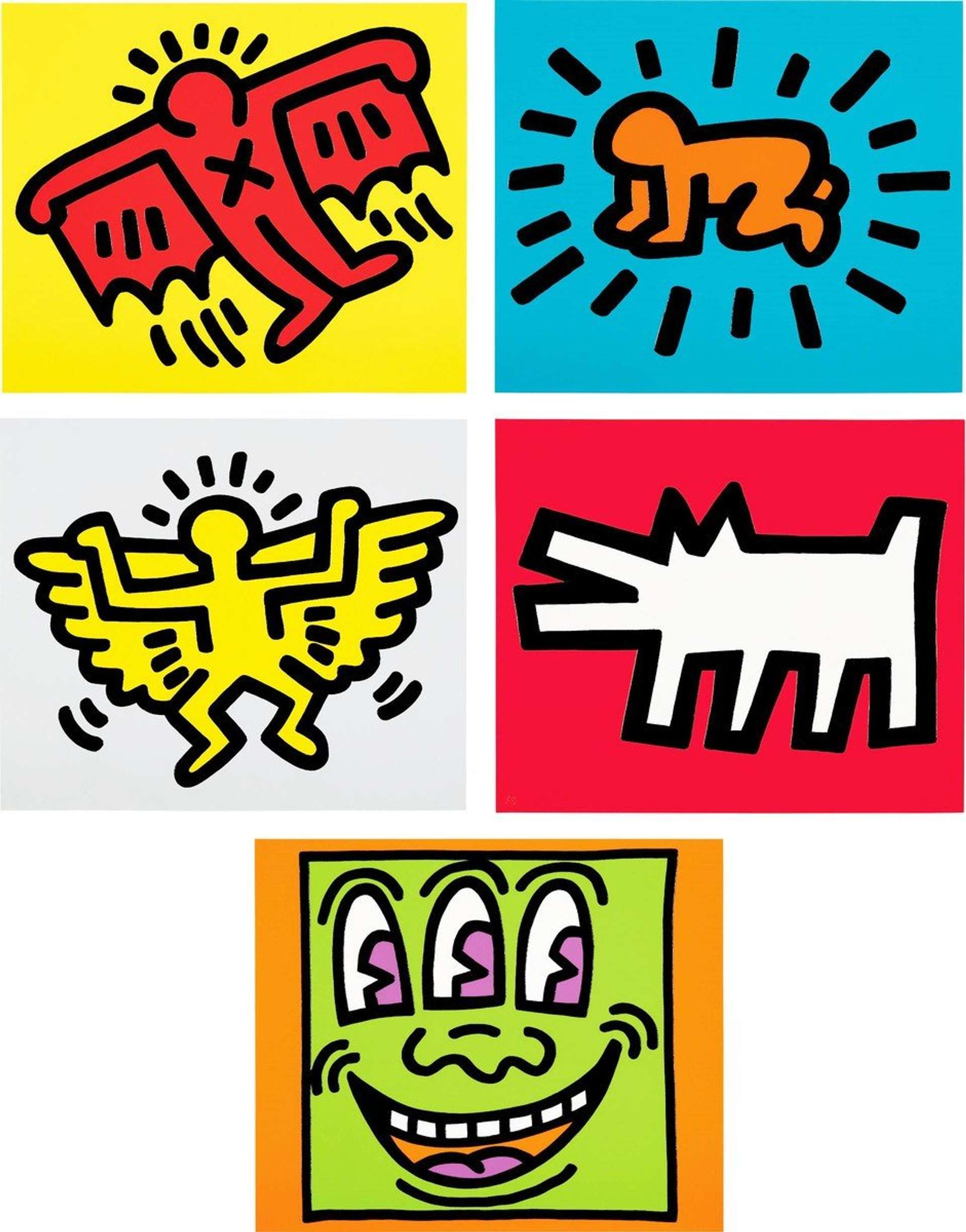 Icons by Keith Haring